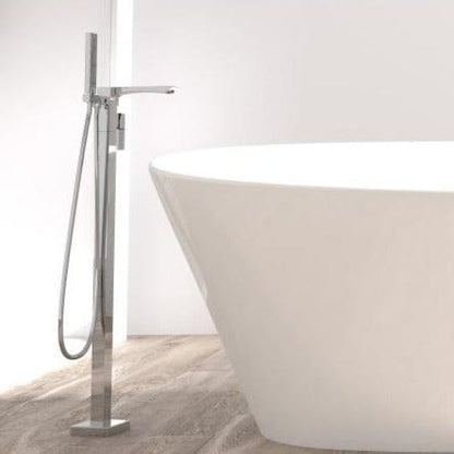 Single Handle Floor Mounted Freestanding Tub Filler